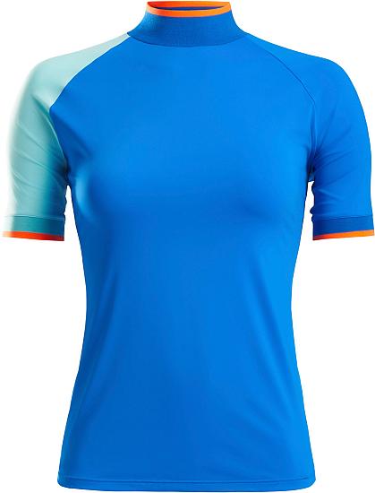 G/Fore Women's Featherweight Mock Neck Golf Shirts - ON SALE