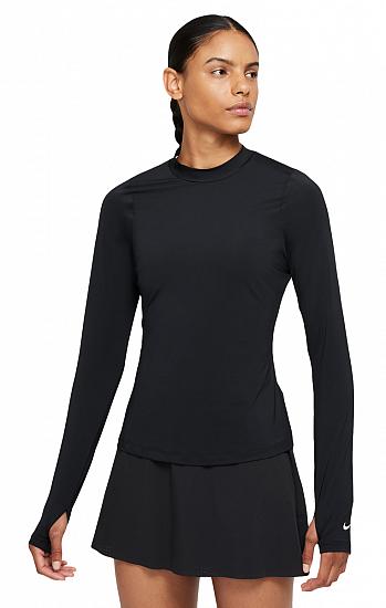 Nike Dri-FIT UV Victory Women's Long-Sleeve Printed Golf Top