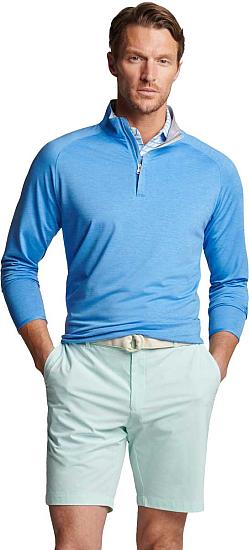 Peter Millar Crown Crafted Stealth Performance Quarter-Zip Golf Pullovers - Tour Fit - HOLIDAY SPECIAL