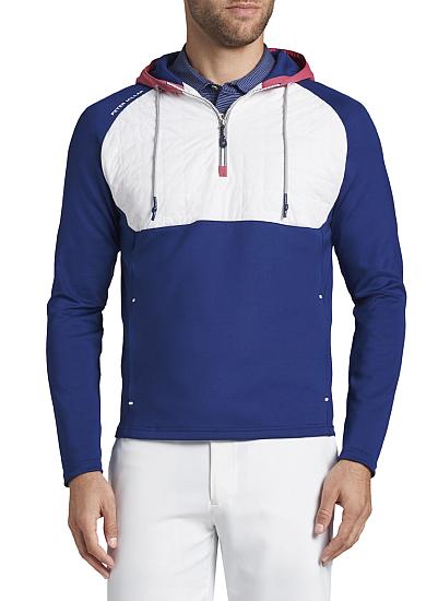 Peter Millar Hyperlight Weld Hybrid Half-Zip Casual Hoodies