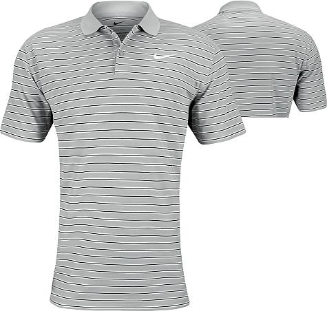 Nike Dri-FIT Victory Stripe Left Chest Logo Golf Shirts - ON SALE