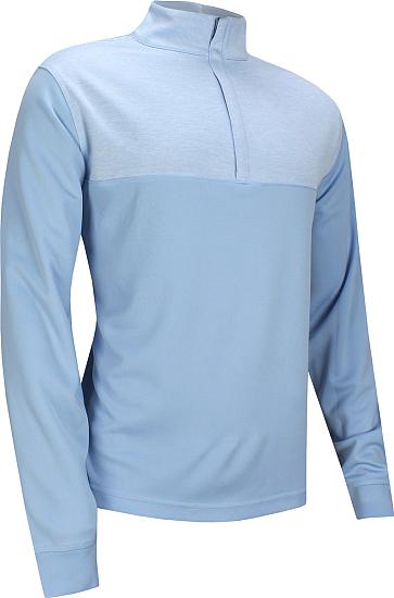 FootJoy Heather Yoke Half-Zip Golf Pullovers - FJ Tour Logo Available