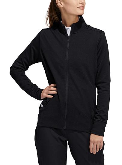 Wrok Relatieve grootte AIDS Adidas Women's Textured Full-Zip Golf Jackets