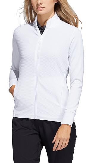 Adidas Women's Textured Full-Zip Golf Jackets - ON SALE