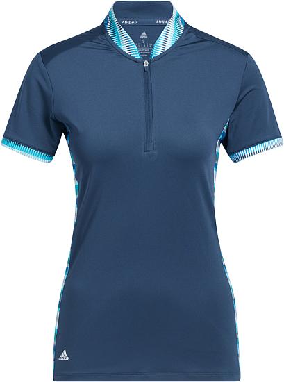 Adidas Women's Ultimate 365 Printed Half-Zip Golf Shirts - ON SALE