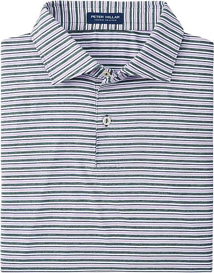 Peter Millar Crown Crafted Rees Performance Jersey Golf Shirts - Tour Fit