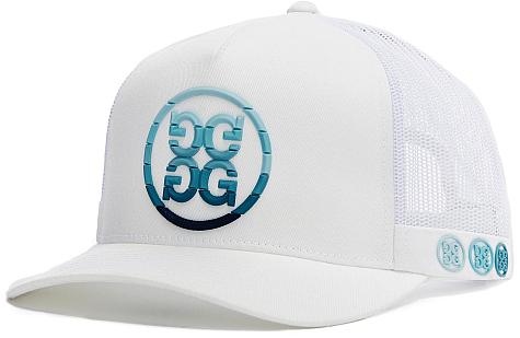 G/Fore Circle G's Ombre Interlock Knit Trucker Snapback Adjustable Golf Hats - Previous Season Style - ON SALE