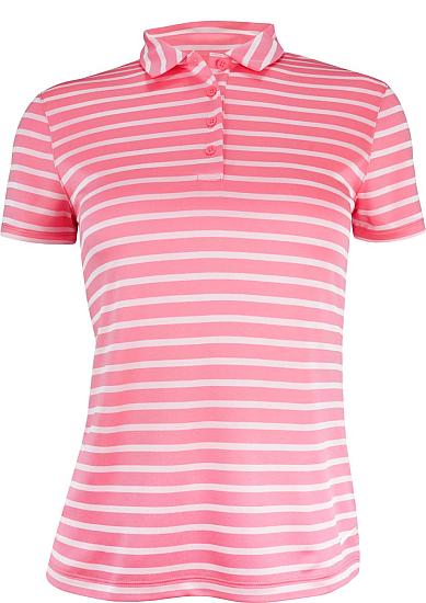 Nike Women's Dri-FIT Victory Stripe Golf Shirts - Previous Season Style - ON SALE