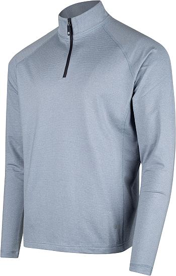 FootJoy ThermoSeries Heather Brushed Back Half-Zip Golf Pullovers - FJ Tour Logo Available