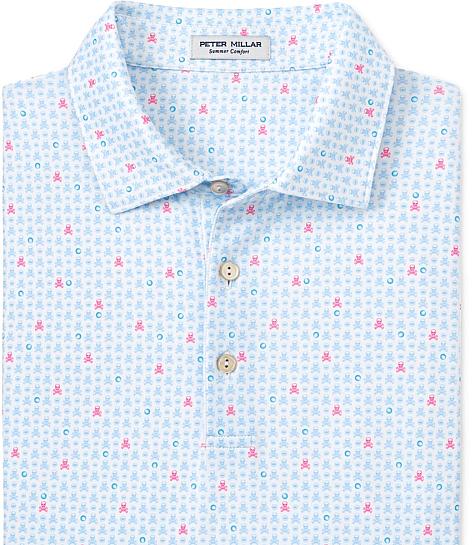 Peter Millar Skull In One Performance Jersey Golf Shirts