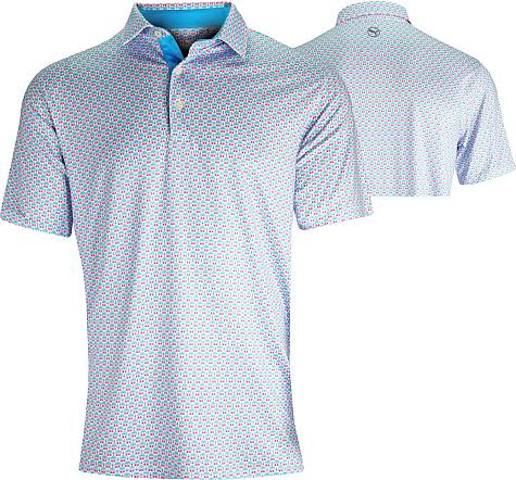 Puma MATTR Palm Deco Golf Shirts - ON SALE