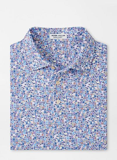 Peter Millar Groovy Performance Jersey Golf Shirts