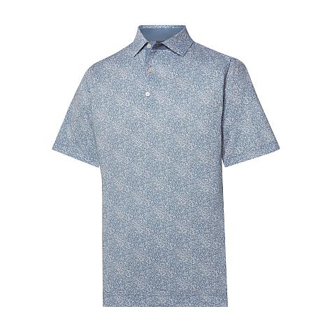 FootJoy ProDry Lisle Speckle Print Golf Shirts - Athletic Fit - FJ Tour Logo Available