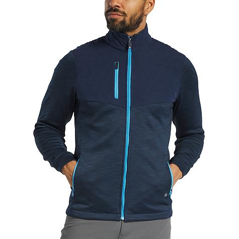 FootJoy ThermoSeries Hybrid Midlayer Full-Zip Golf Jackets - FJ Tour Logo Available