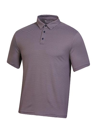 Under Armour Tee To Green Bridge Stripe Golf Shirts