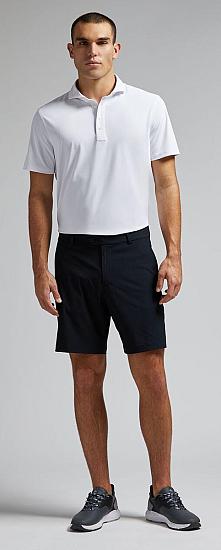 G/Fore Rib Gusset Tech Pique Modern Spread Collar Golf Polos