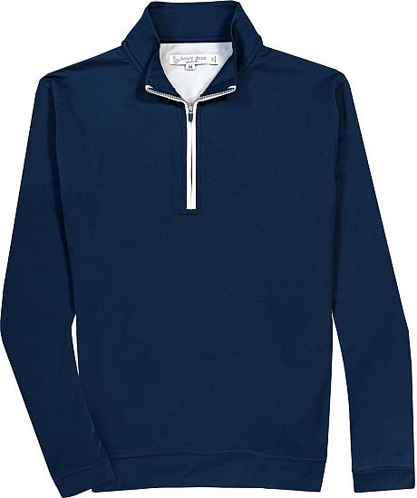 henry dean Midweight Performance Quarter-Zip Pullovers - Classic Hem