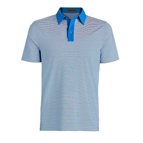 G/Fore Feeder Stripe Fine Tech Jersey Golf Shirts