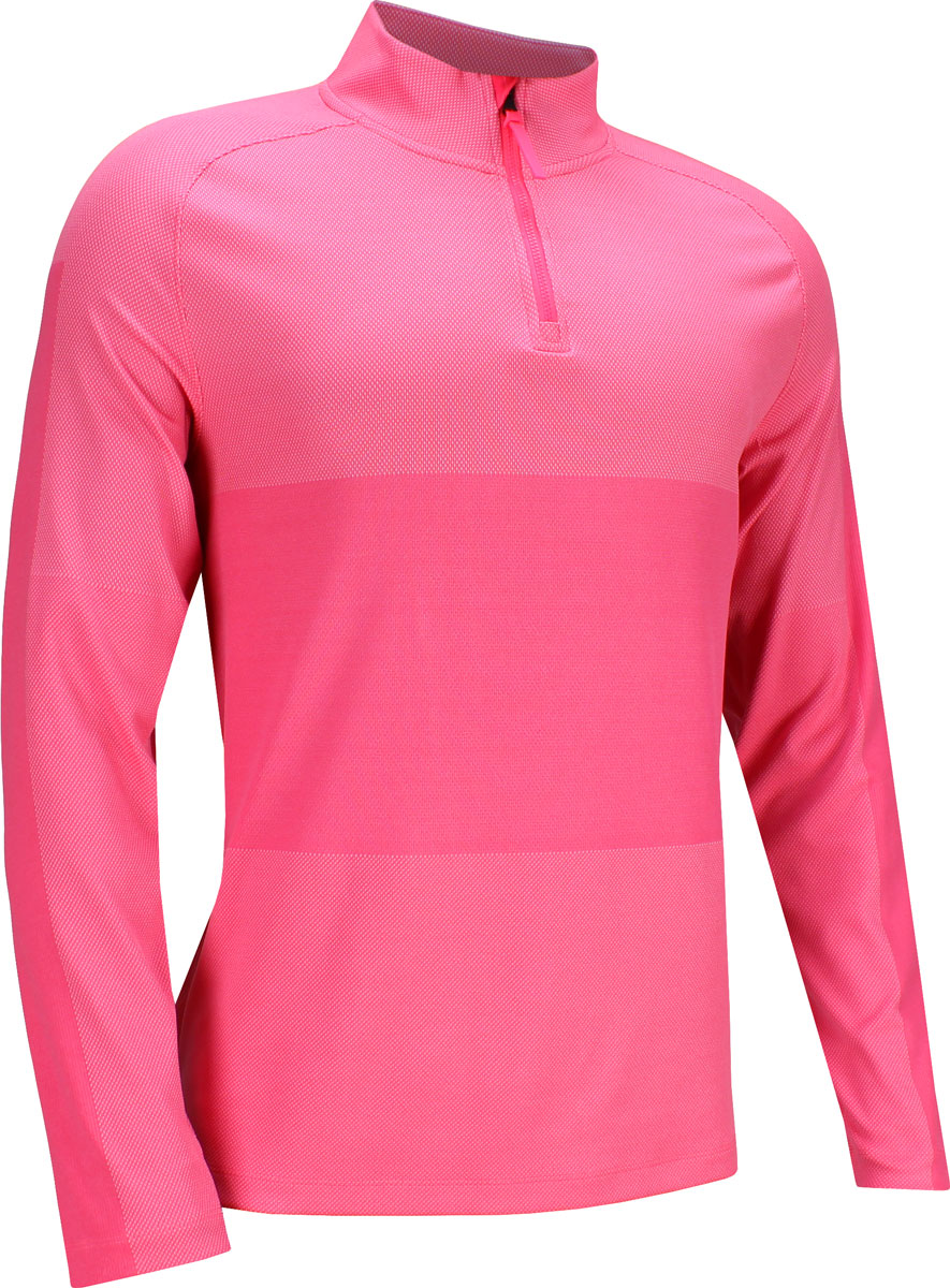 Nike DriFIT Vapor Colorblock HalfZip Golf Pullovers