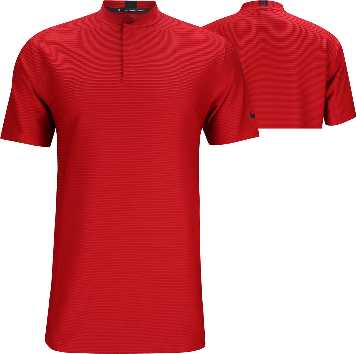 tiger woods red golf shirts