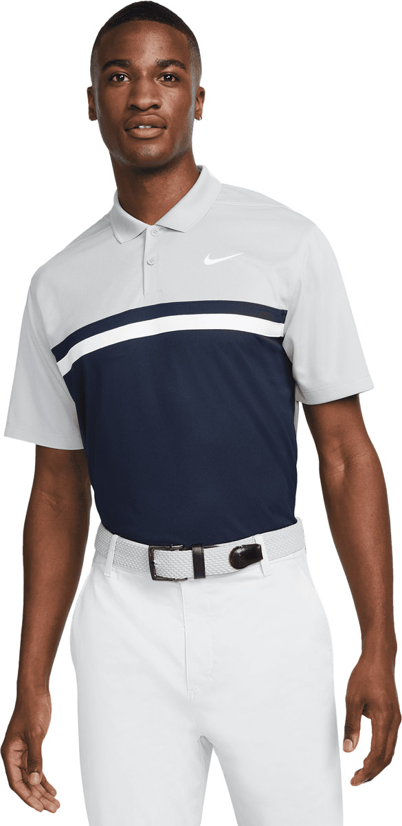 steenkool Overeenkomend Zeggen Nike Dri-FIT Victory Colorblock Golf Shirts