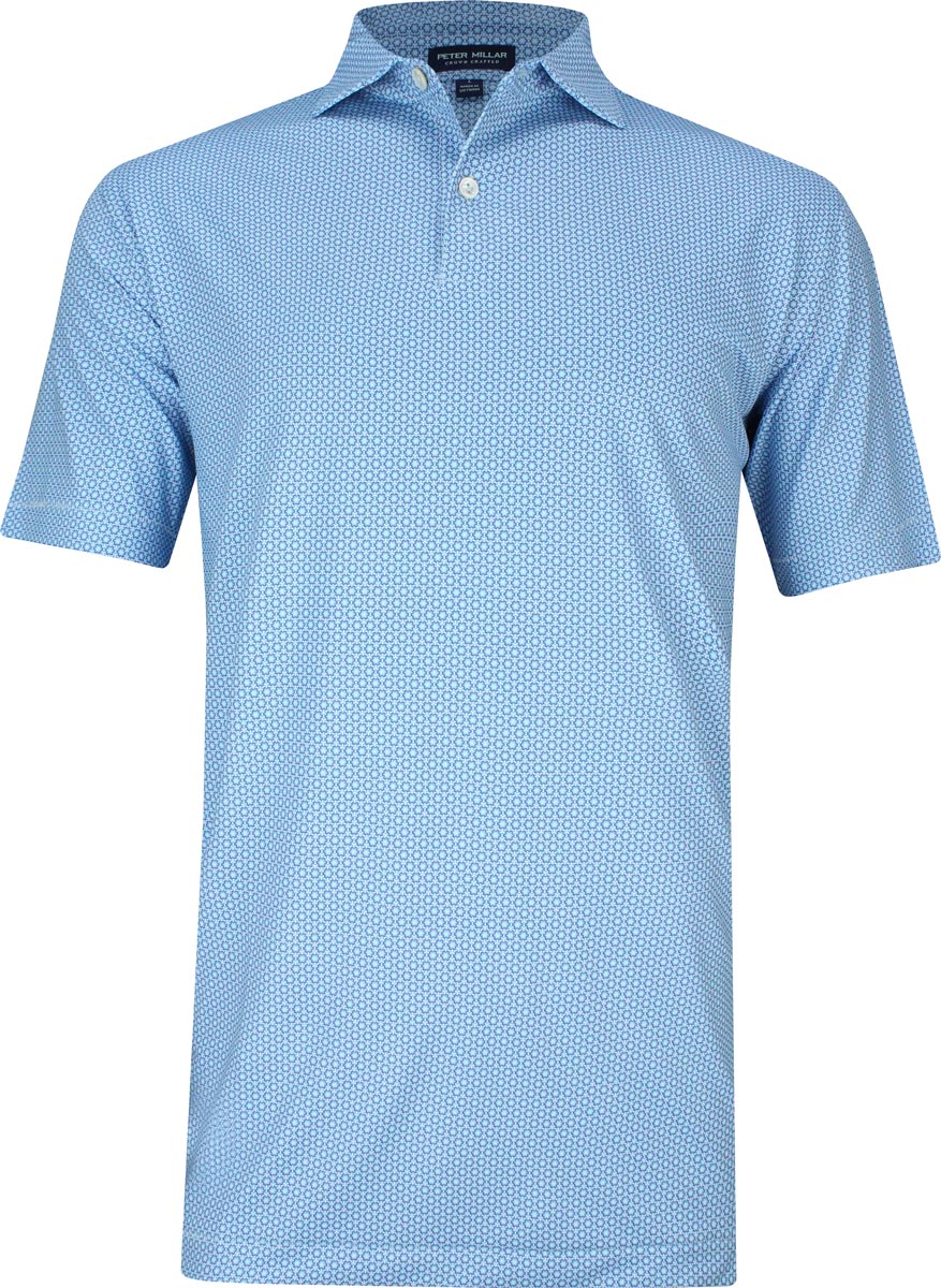 Peter Millar Crown Crafted North Star Performance Jersey Golf Shirts