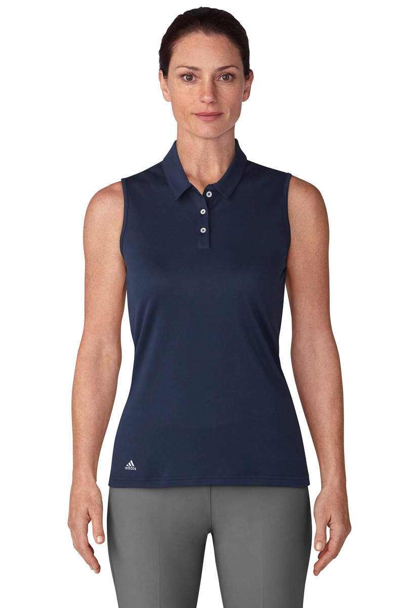 korrekt vokal Splendor Adidas Women's Performance Sleeveless Golf Shirts - ON SALE