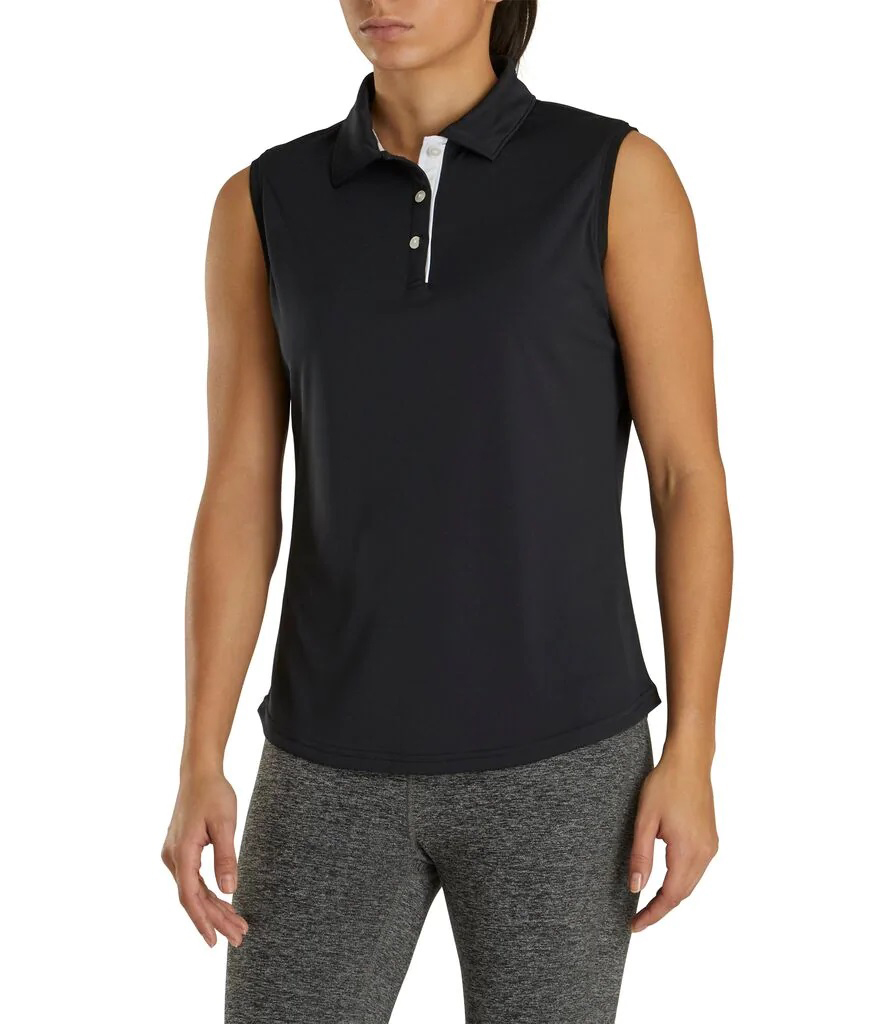 ladies sleeveless golf tops uk