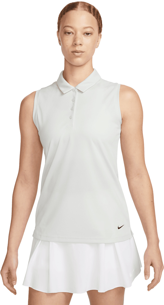 Nike Women\'s Dri-FIT Golf Solid Shirts Victory Sleeveless