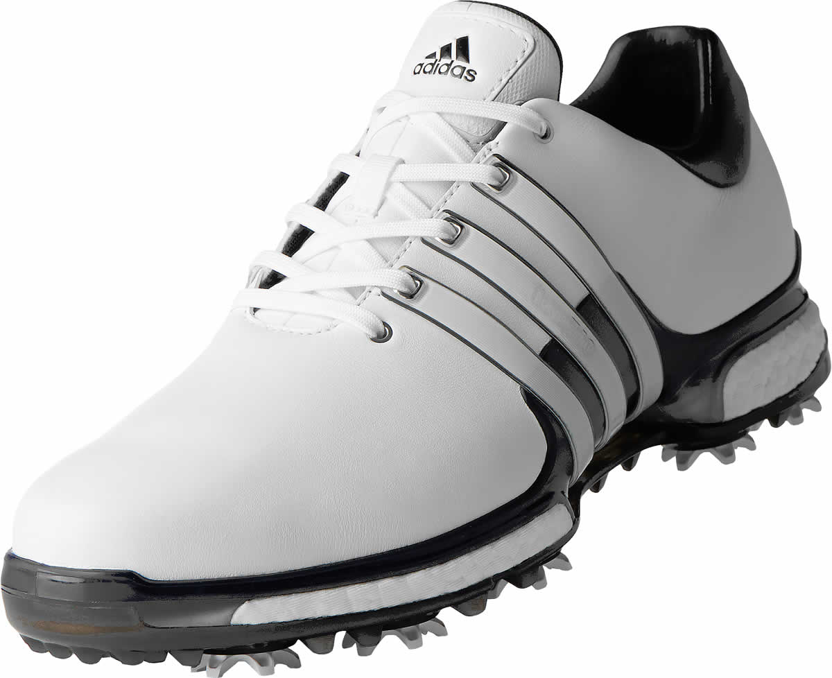 black adidas golf shoes